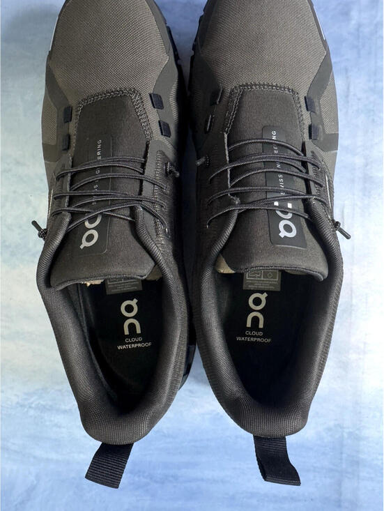 On Cloud 6 Waterproof Thorn Black Men’s Running Shoes Size 9 main image 6
